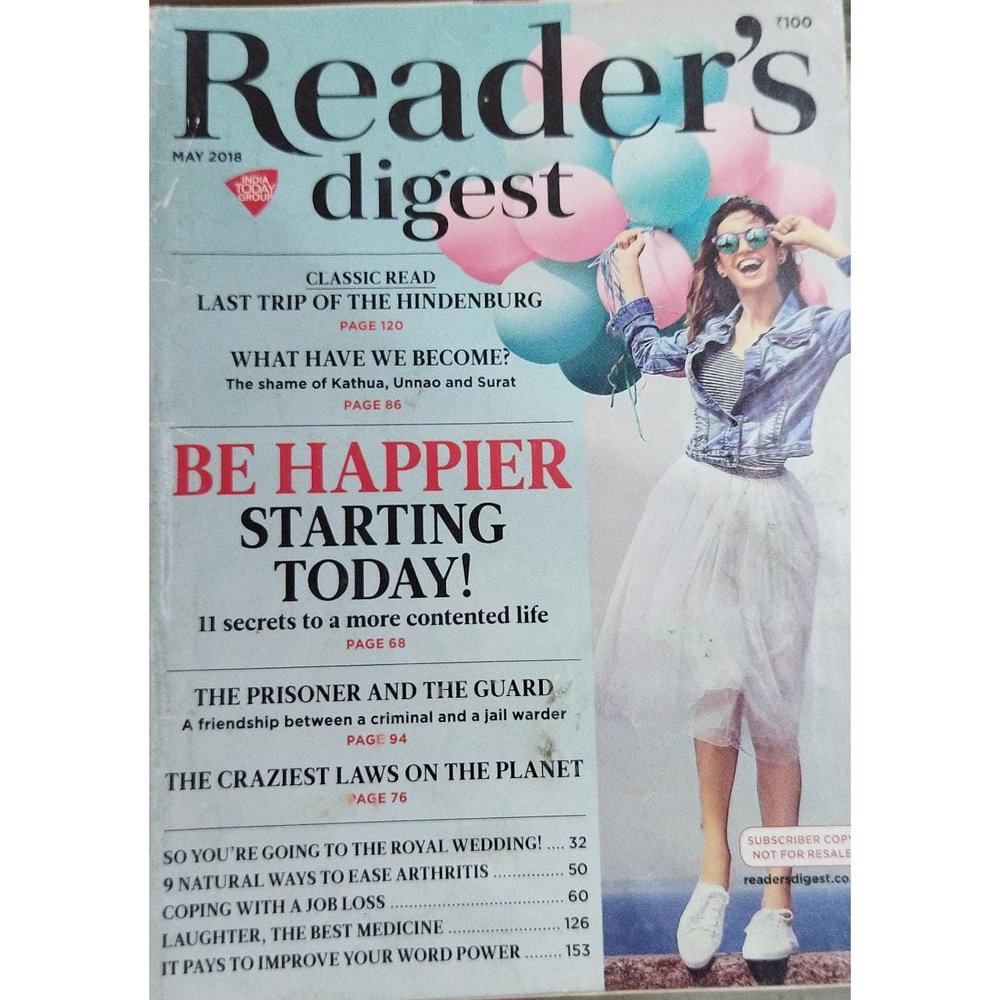 Reader's Digest April 2012