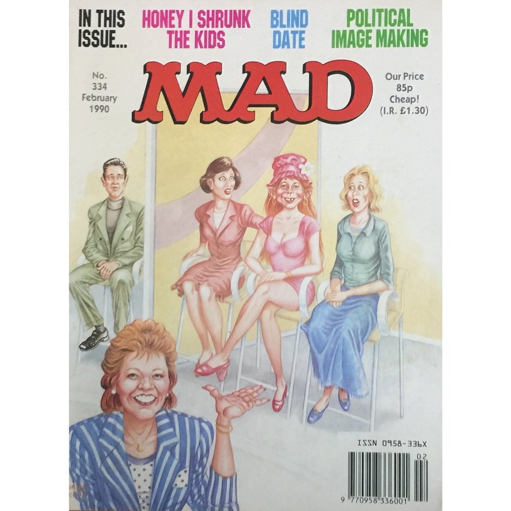 Mad Magazine February 1990 Inspire Bookspace