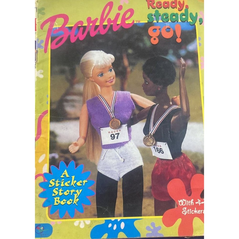 Barbie A Sticker Story Book