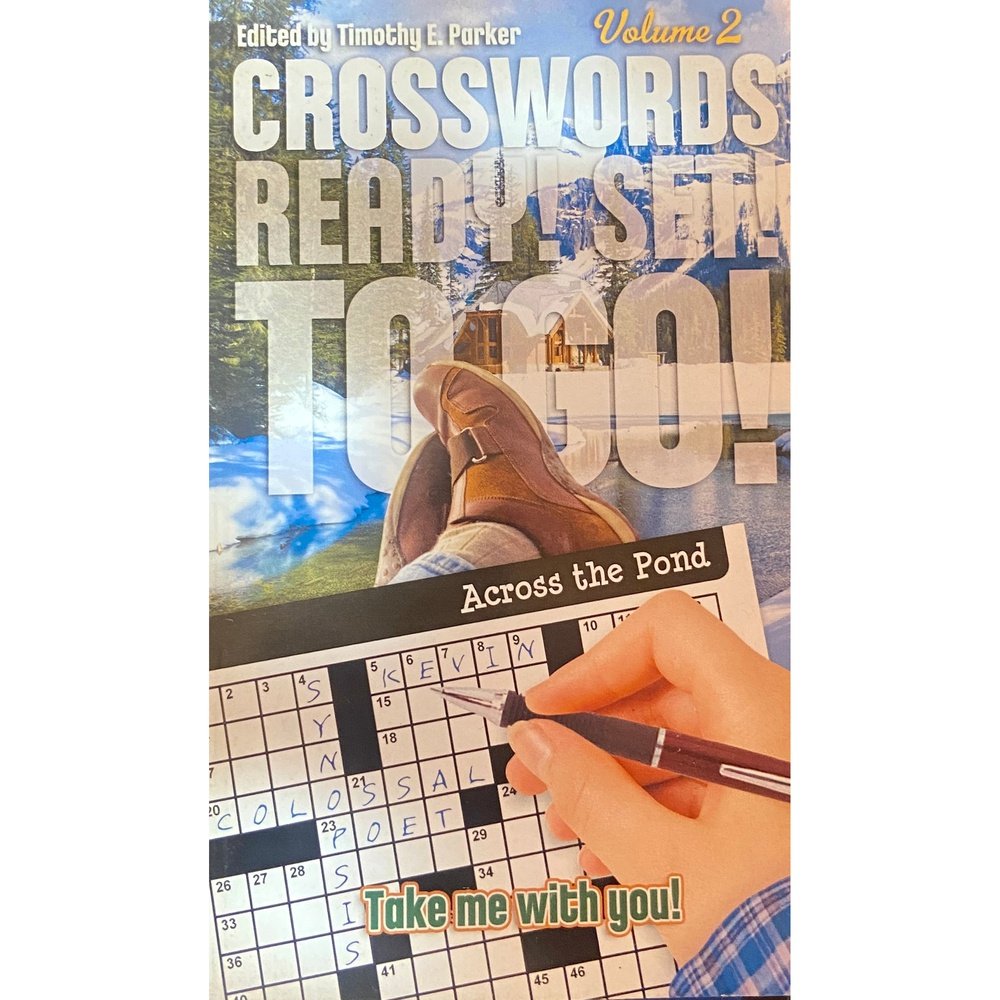 Crosswords Ready Set To Go by Timothy Parker Inspire Bookspace