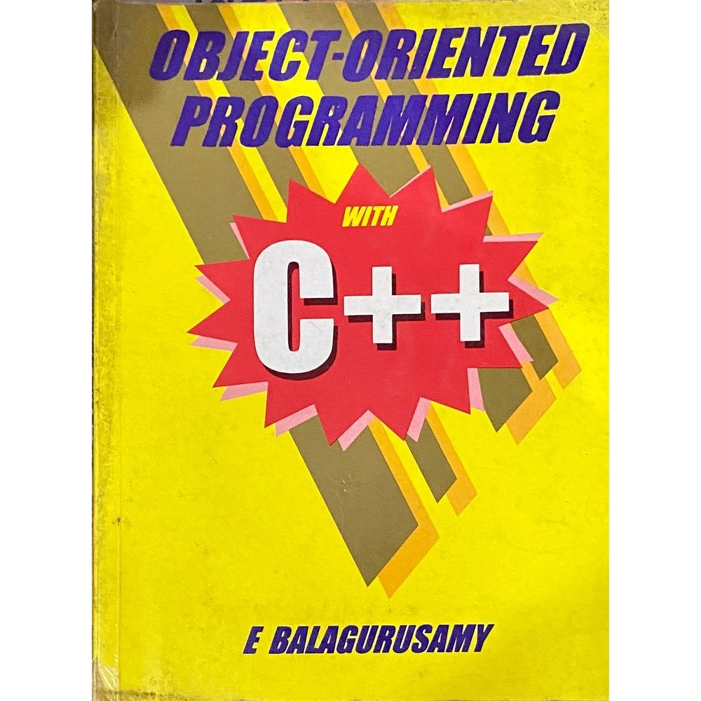 Object Oriented Programming With C++ By E Balagurusamy – Inspire Bookspace