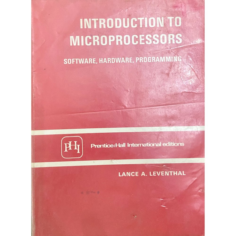 Introduction To Microprocessors By Lance Leventhal – Inspire Bookspace