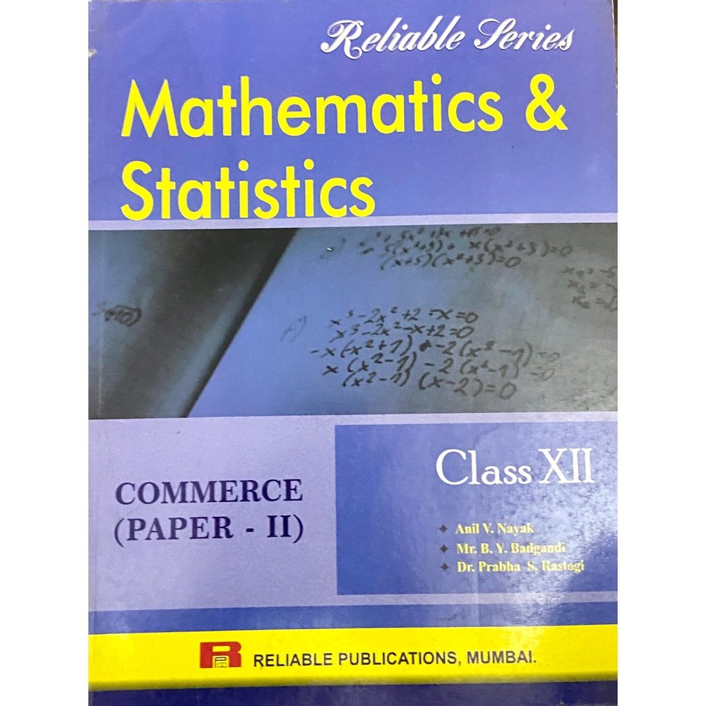 Mathematics & Statistics Class XII – Inspire Bookspace