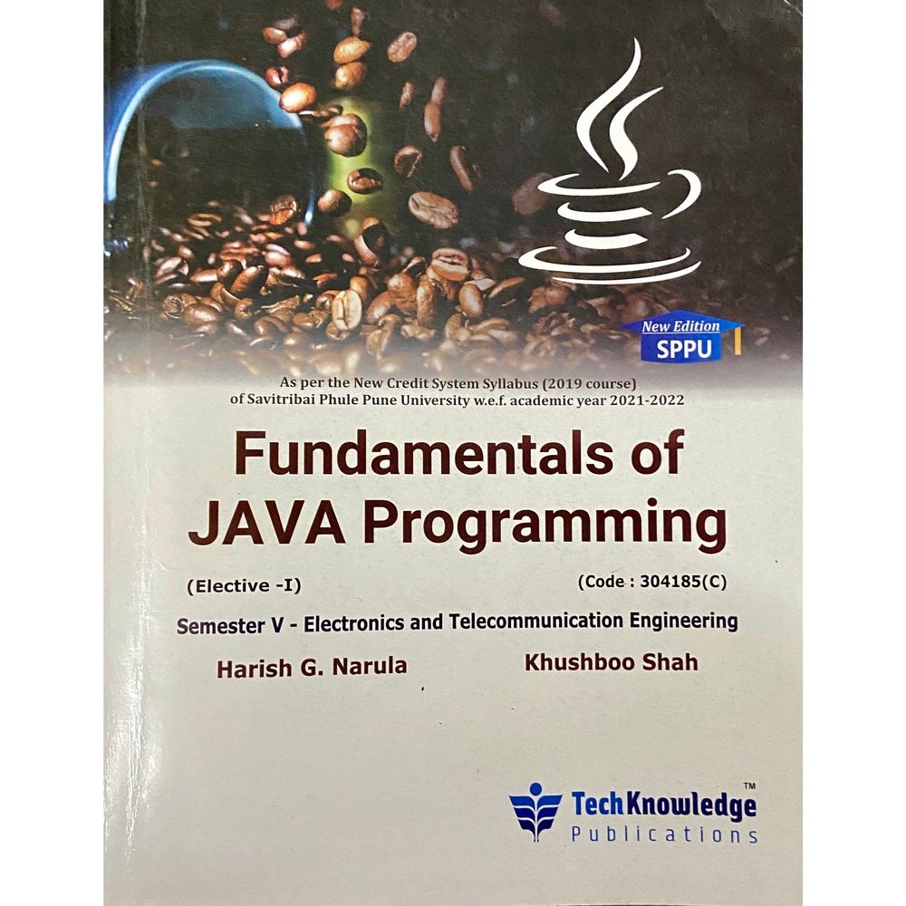 Fundamentals of JAVA Programming by Harish Narula, Khusboo Shah D