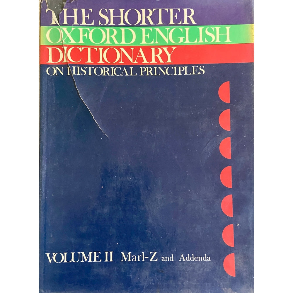 The Shorter Oxford English Dictionary (HDD)