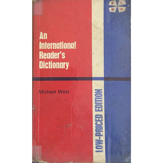 An International Readers Dictionary by Michael West