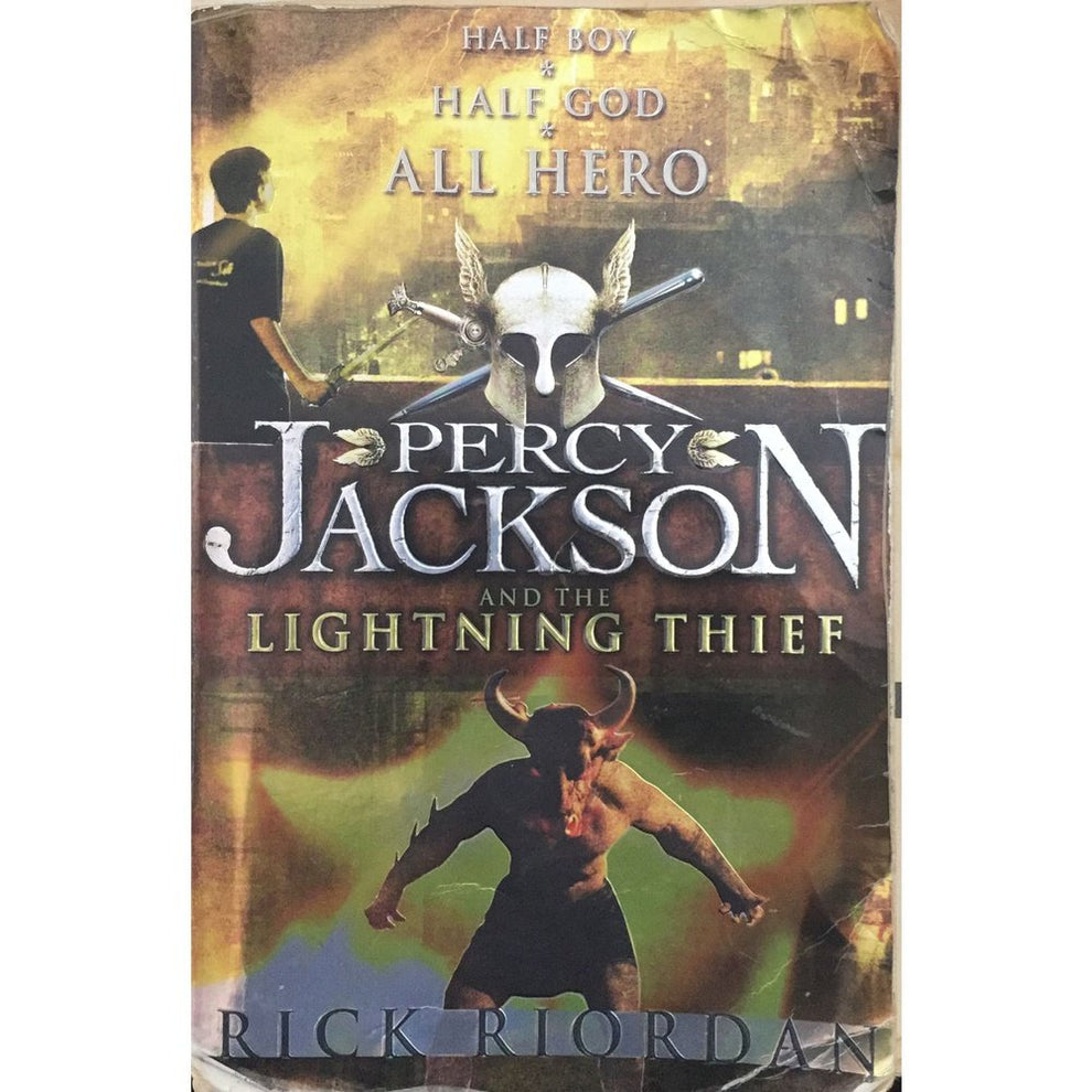 Percy Jackson And The Lightening Thief By Rick Riordan Inspire Bookspace 6111