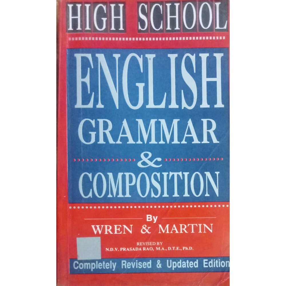 English Grammar & Composition By Wren & Martin – Inspire Bookspace