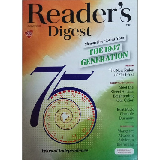 Reader's Digest Aug 2022