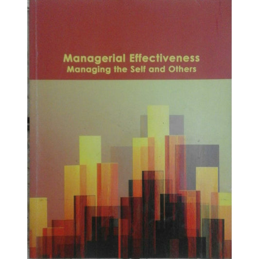 Managerial Effectiveness Managing the Self And Others  Half Price Books India Books inspire-bookspace.myshopify.com Half Price Books India