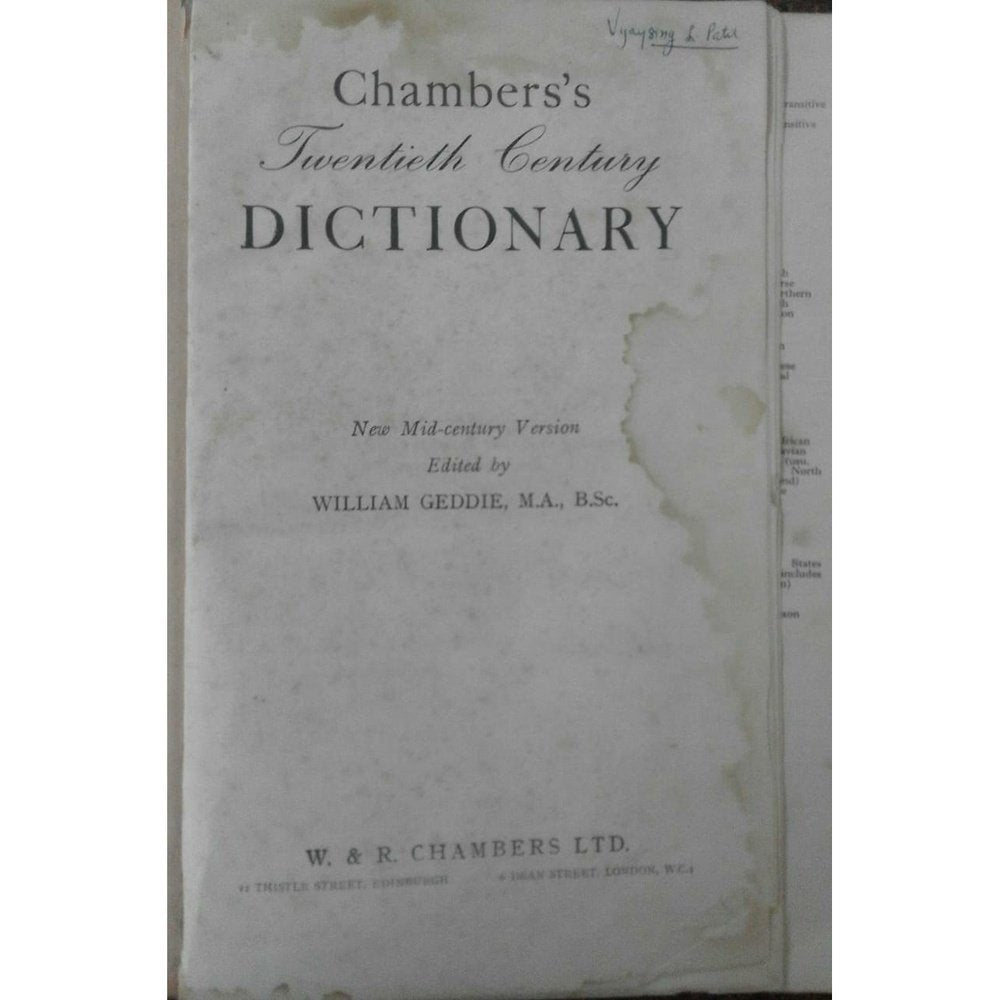 Chabhare's Twentieth Century Dictionary  Half Price Books India Books inspire-bookspace.myshopify.com Half Price Books India