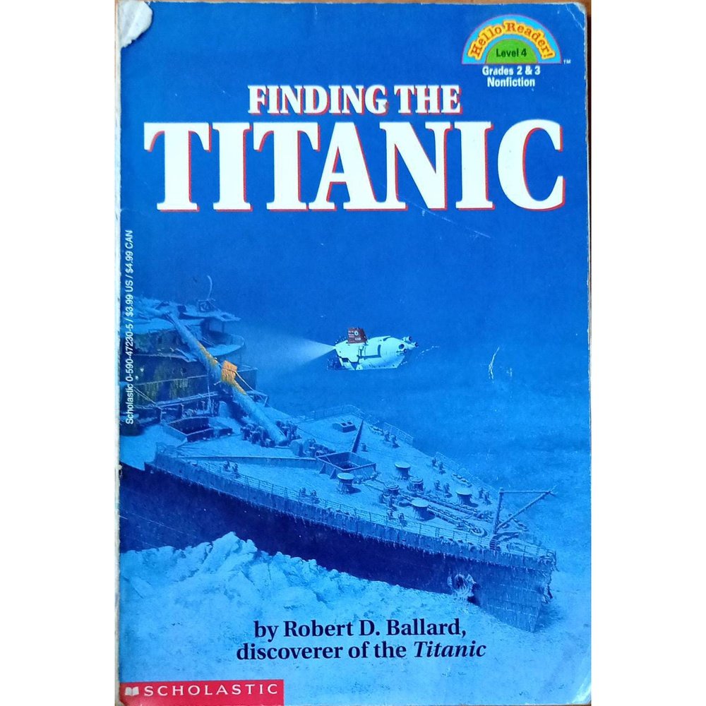 Finding The Titanic By Robert D. Ballard – Inspire Bookspace