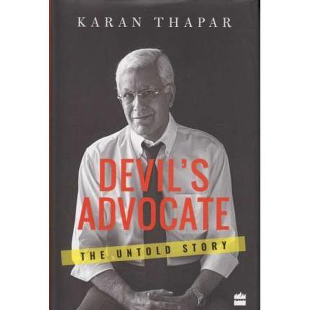 Devils Advocate by Karan Thapar  Half Price Books India Books inspire-bookspace.myshopify.com Half Price Books India