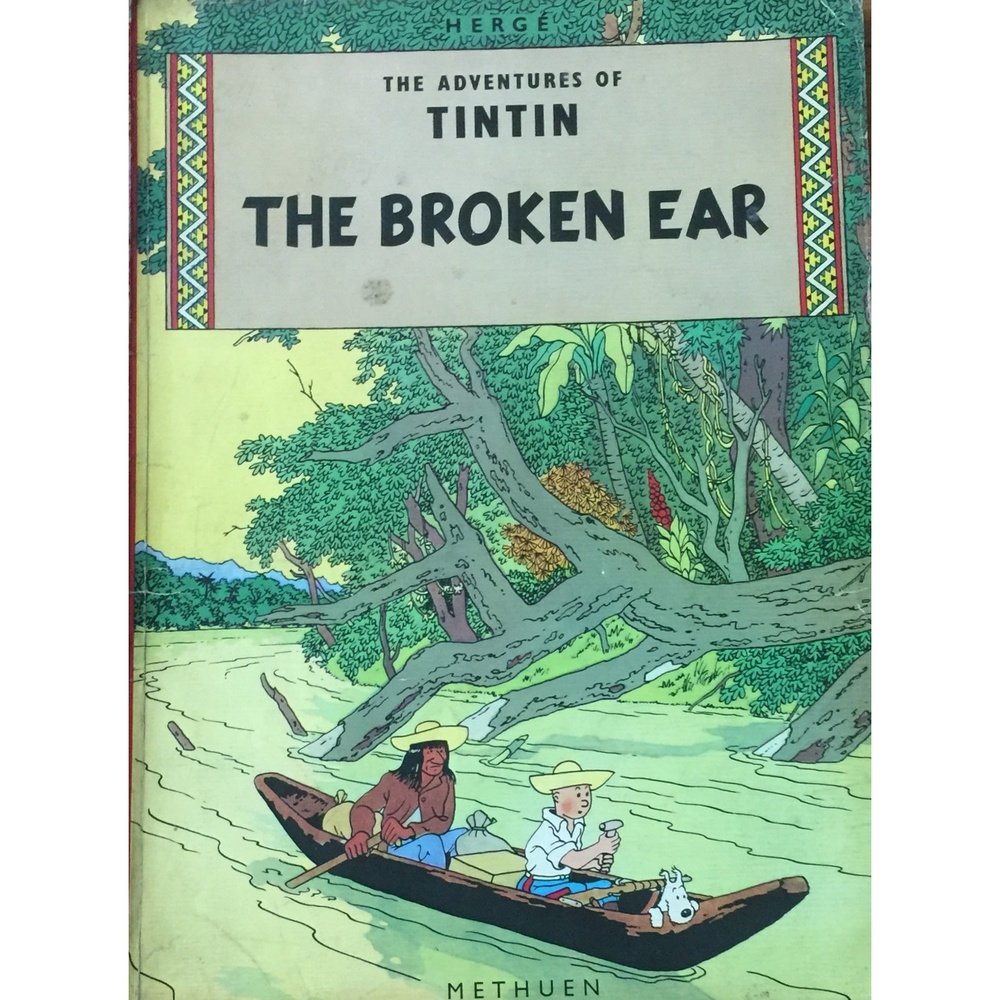 The Adventures of Tintin - The Broken Ear by Herge  Half Price Books India Books inspire-bookspace.myshopify.com Half Price Books India