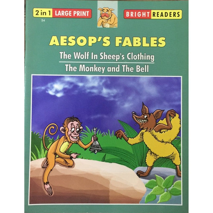 Aesops Fables The Wolf In Sheeps Clothing The Monkey And The Bell