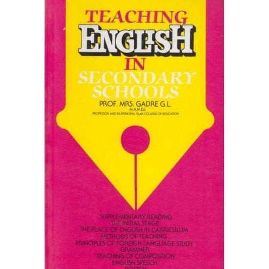 Teaching In English In Secondary Schools by G L Gadre  Half Price Books India Books inspire-bookspace.myshopify.com Half Price Books India