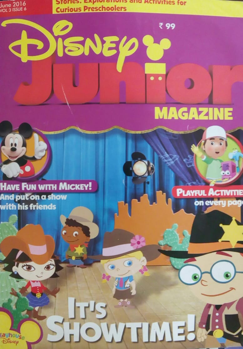 Disney Junior Magazine June 2016  Vol.3  Issue.6  Half Price Books India Books inspire-bookspace.myshopify.com Half Price Books India