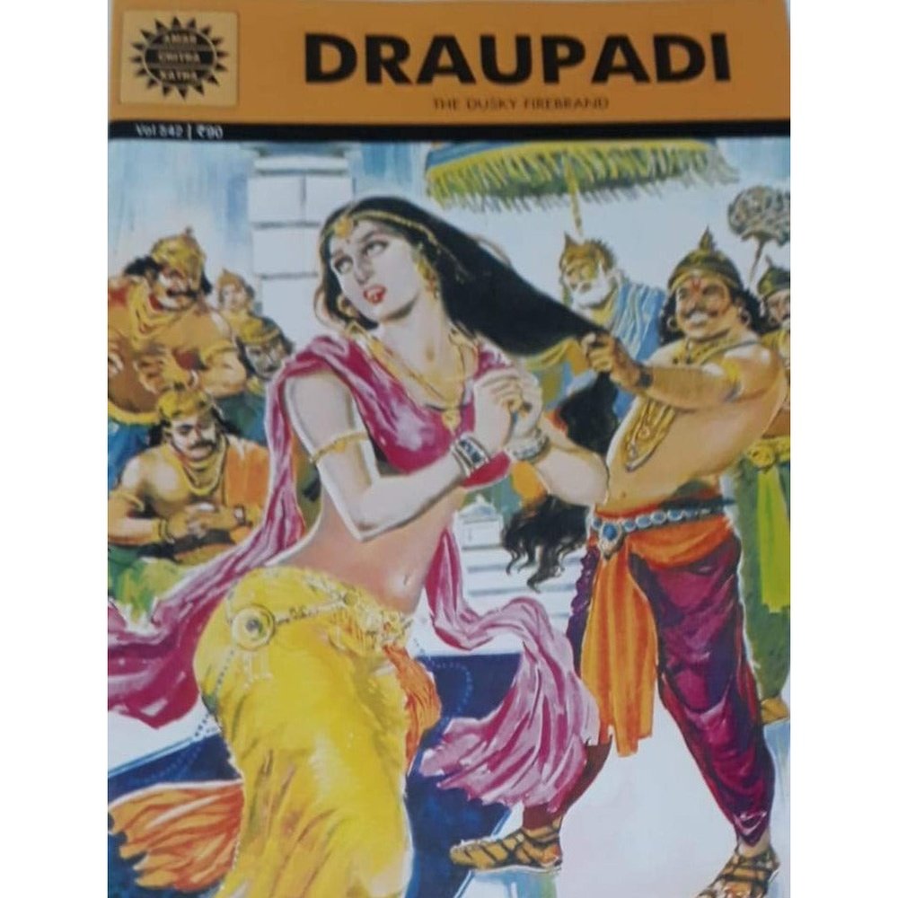 Amar Chitra Katha - Draupadi The Dusky Firebrand  Half Price Books India Books inspire-bookspace.myshopify.com Half Price Books India