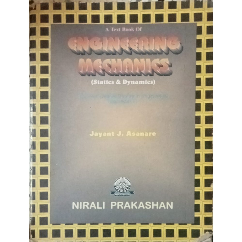 ENGINEERING MECHANICS By Jayant. J. Asanare  Half Price Books India Books inspire-bookspace.myshopify.com Half Price Books India