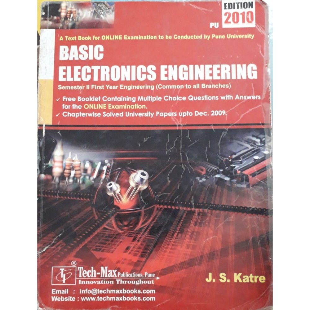 Basic Electronics Engineering by J. S. Katre  Half Price Books India Books inspire-bookspace.myshopify.com Half Price Books India