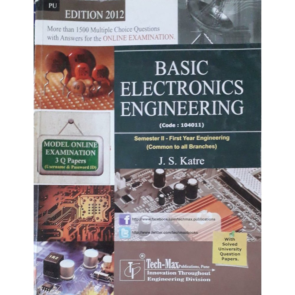 Basic Electronics Engineering, Semester II  1st year  Half Price Books India Books inspire-bookspace.myshopify.com Half Price Books India