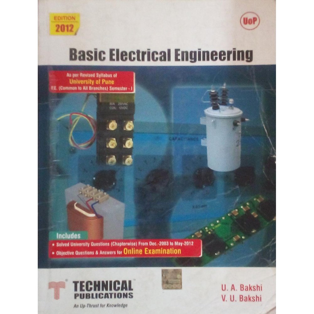 Basic Electrical Engineering By U A Bakshi  Half Price Books India Books inspire-bookspace.myshopify.com Half Price Books India